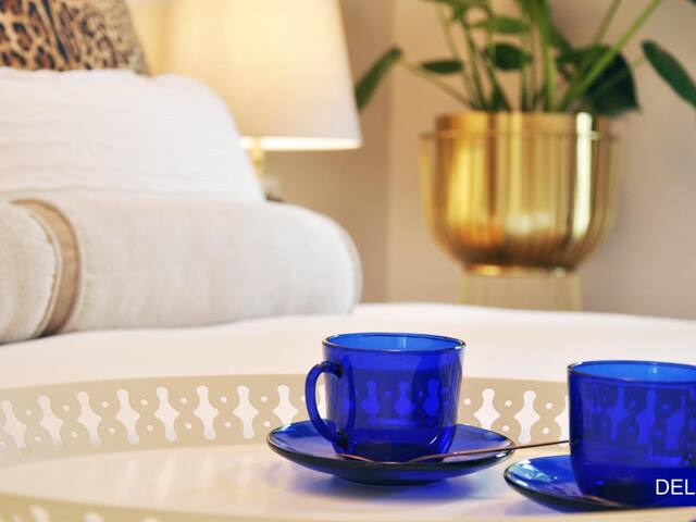 Deluxe with gardened tarrace