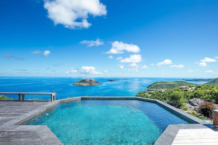 Gates Of Paradise Villa In Colombier - Saint Barthélemy