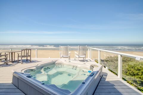 Panoramic Views-Oceanfront-Hot Tub-Wet Bar