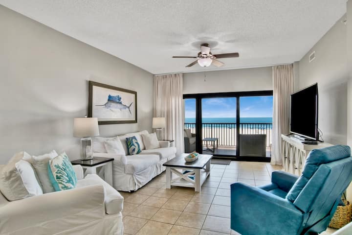 * Alquiler Nuevo * The Palms En Orange Beach! Frente A La Playa, Condominio De Gran Tamaño, Capacidad Para 10 - Orange Beach, AL
