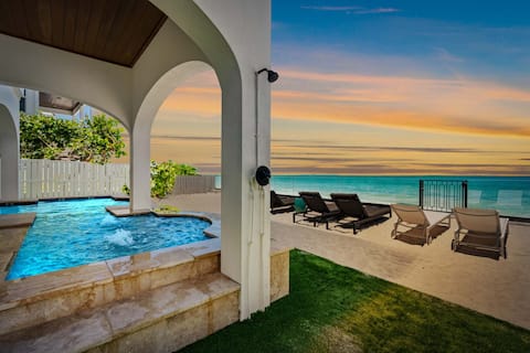 Serendipity Deux | Luxury Beachfront Pool & Spa |