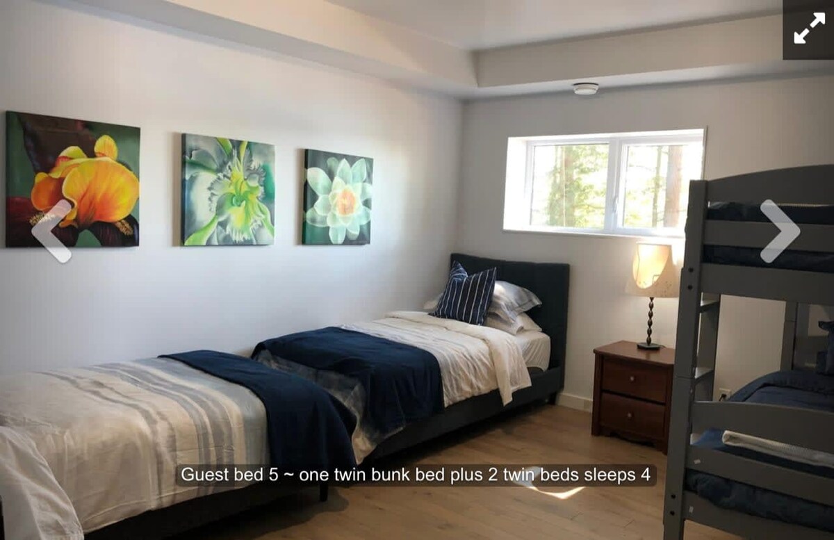 Habitación de invitados 4 2 individuales 1 litera 4 personas 