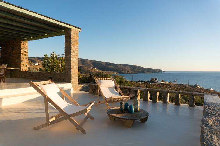 Villa Juno with pool and clifftop view by Jj gallery image 4