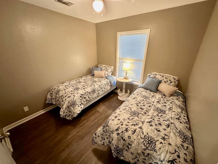 Dormitorio 3, 2 camas individuales.