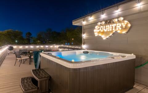 Two Brand New Luxury Homes! Rooftop + Hot Tubs!