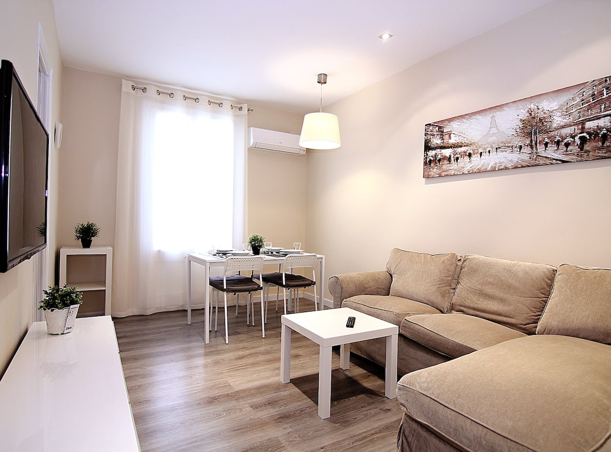 Top Airbnb: MU21 - Large apartment FC Barcelona in Sants   Badal