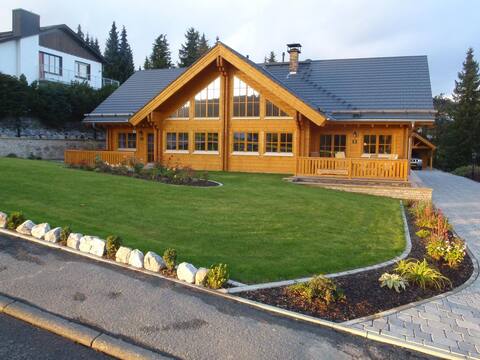 Luxury log cabin - Sonnenhang Lodge A