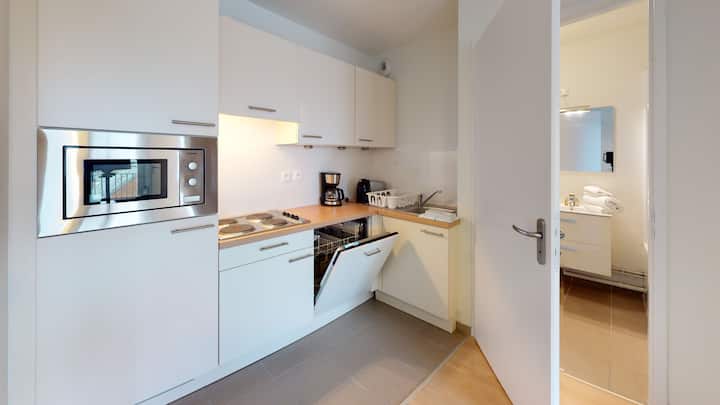 Appartement Pour 4 Personnes Avec Une Chambre Avec - Bray-Dunes