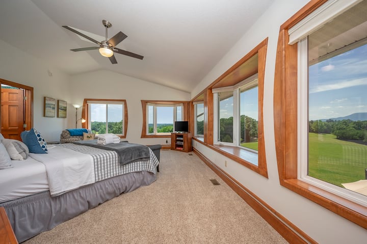 Chumba cha kulala cha msingi w/ TV