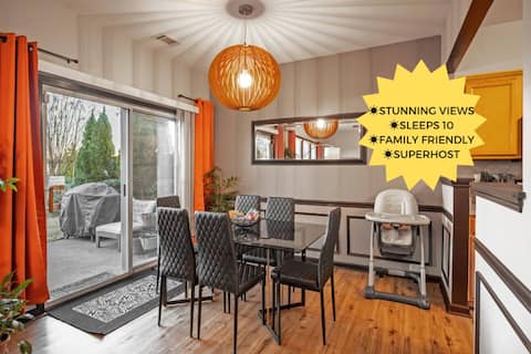Family Fun Retreat w/ Toys & Games | Sleeps 10