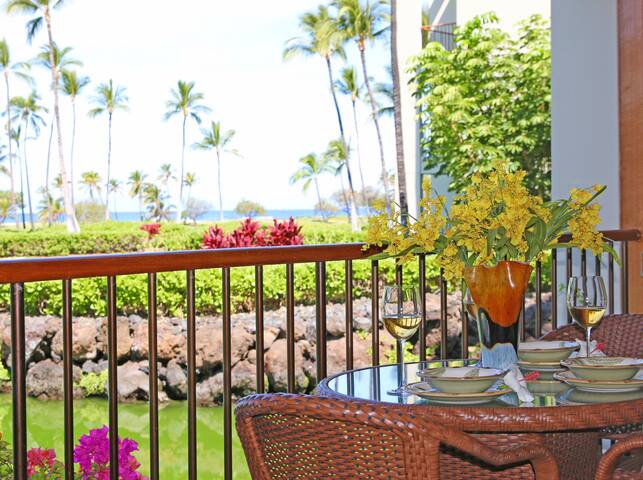 Oceanfront 2 Bedroom Condo at Mauna Lani Terrace!