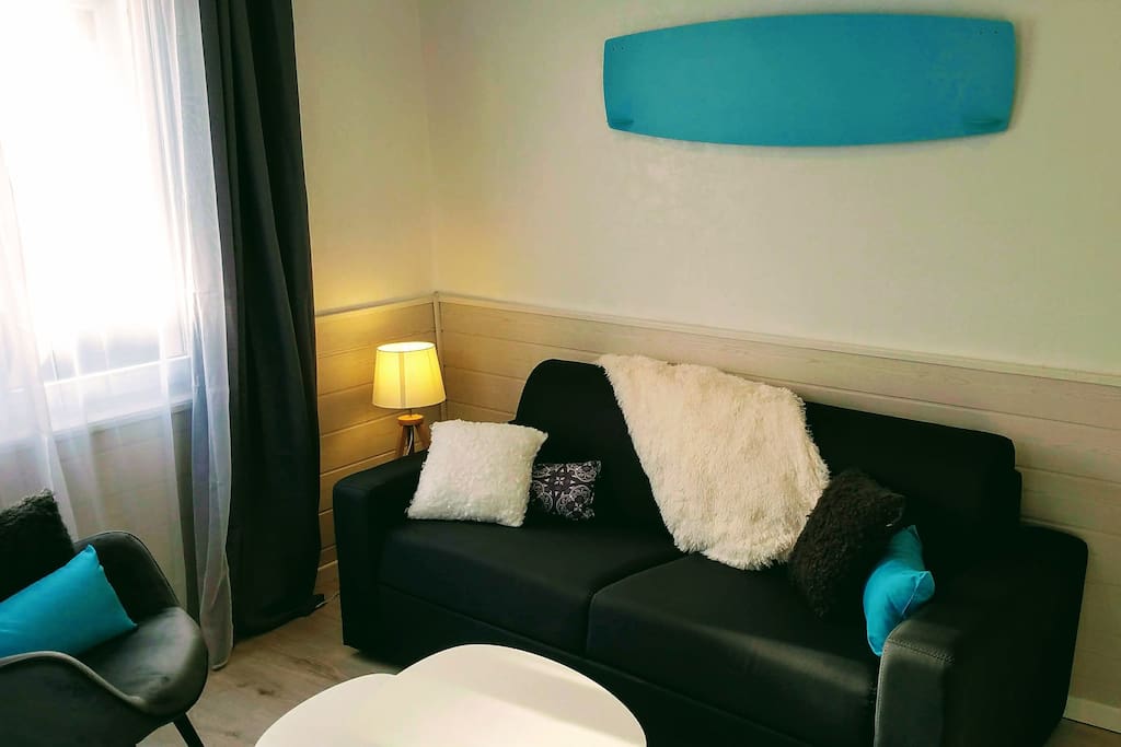 Sofa u dnevnom boravku.