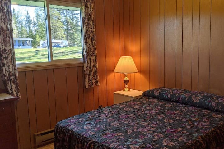 Bedroom 1 with a double bed