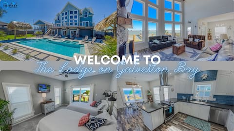 Stunning Lodge w/ Heated Pool + Pier