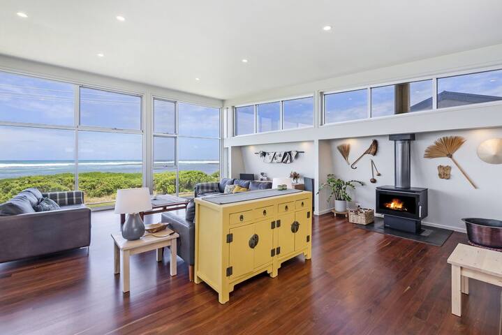 Sea-Lit South Beach frontage