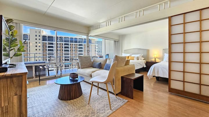 Ilikai 1938 Ocean / Lagoon Views Kingsize-bett, Schlafsofa - Honolulu, HI