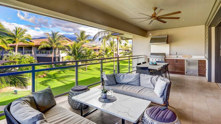 Luana 18C ~ Private Oasis with Lanai, BBQ & Garage gallery image 2