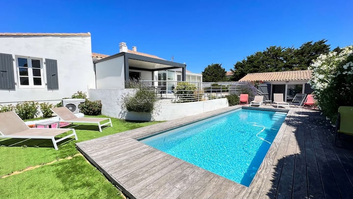 Superbe Villa Avec Piscine à Proximité De La Mer - Ars-en-Ré