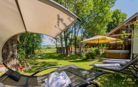 Pet friendly home in Mazin with sauna