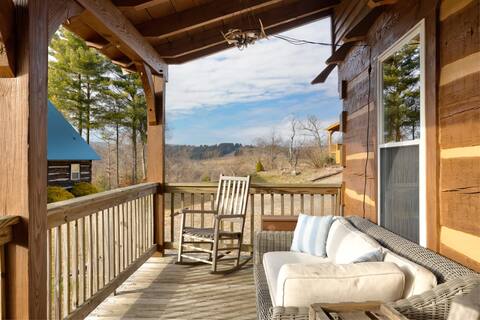 High Country Log Cabin|Hiking|Gas Logs|Vineyards
