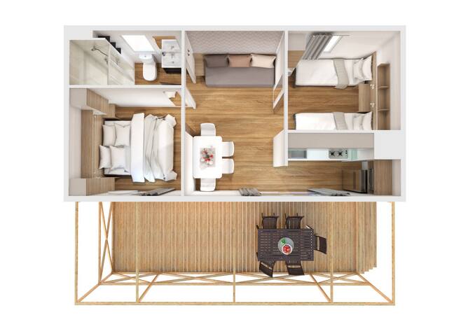 Mediteran Mobile Home managed Airbnb listing 1