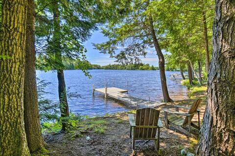 Waterfront Lake Arrowhead Home w/ Dock & Fire Pit!