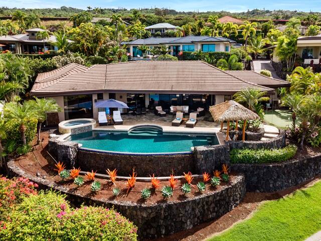 Island Oasis: Ocean Views w/Heated Pool/Spa, Green gallery image 4