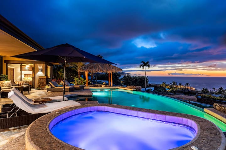 Island Oasis: Ocean Views w/Heated Pool/Spa, Green