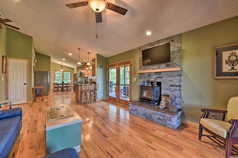 Charming Galax Retreat w/ Wraparound Deck!