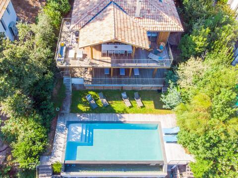 Pyla - Cabane-style villa - Breathtaking view