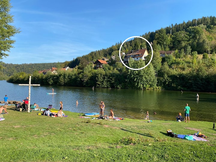 Luxury Apartment Bathing Lake Long Term Rental - Waldachtal