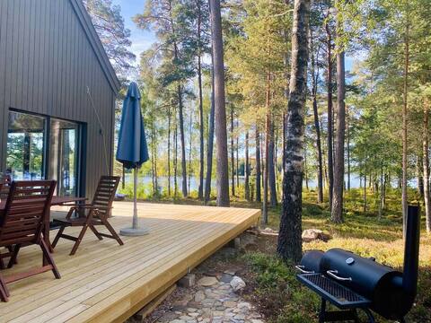 Villa Nabben - strong pines, lakeview and beach