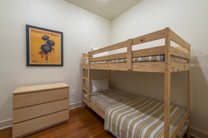 Bottom level -  bunk bed