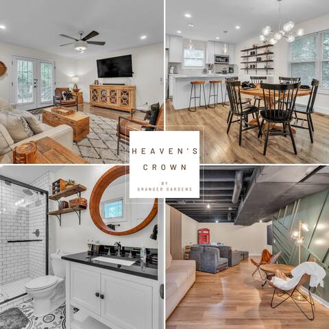 Theater, Parkside, City View, Walk Downtown,14 Bed