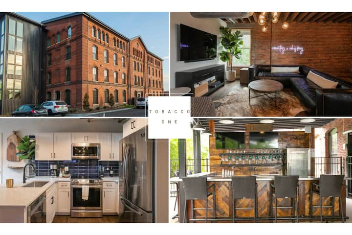 tobacco apartments TB One / Combo of Two Luxury Condos / Large Groups - Condominiums for Rent  in Nashville, Tennessee, United States