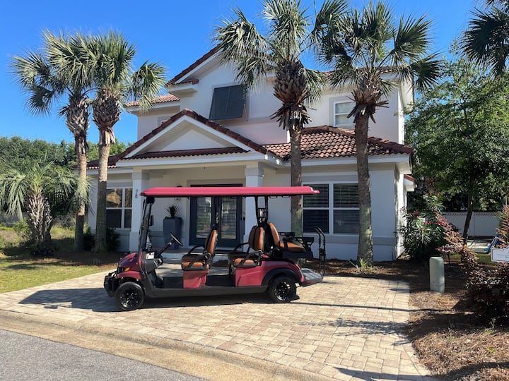 Seas The Day House, Priv Pool & Beach, Golf Cart - Miramar Beach, FL