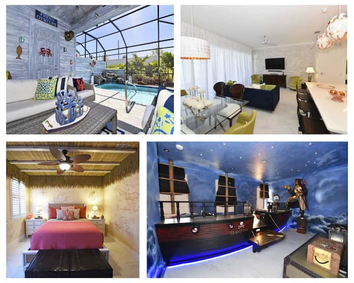 Pirate Ship | Resort | Private Pool | Disney350 - Davenport, FL