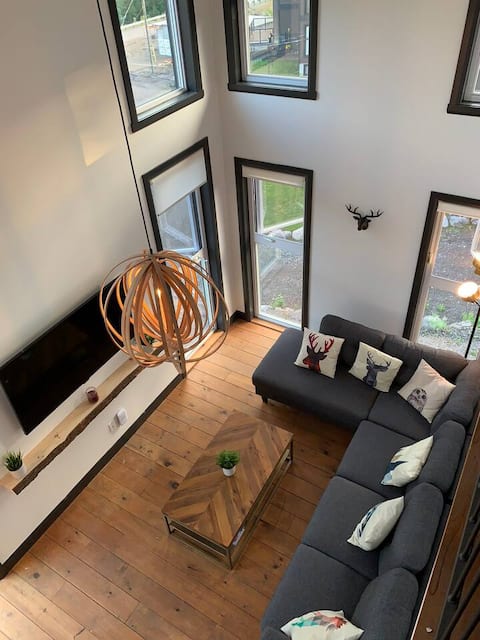 Luxury chalet 14 pers View, Monts-Valin Valinouët Ski