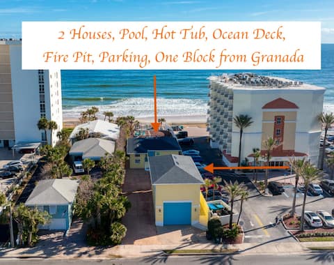 Seaside Serenity-Pool, Fire pit, Beachfront Massiv