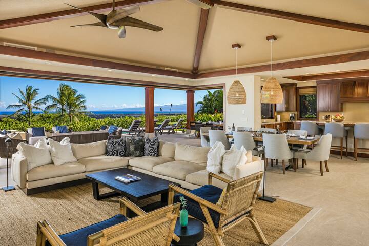 Lavish Oceanview Estate w/Private Pool, Spa & AC gallery image 4