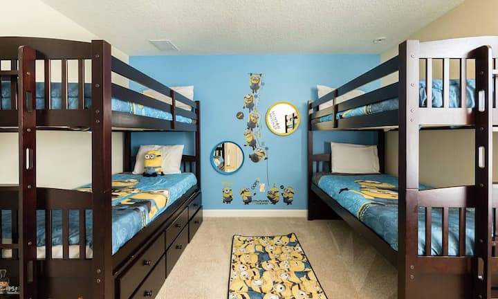 Serene Home With Theater In Champions Gate - Davenport