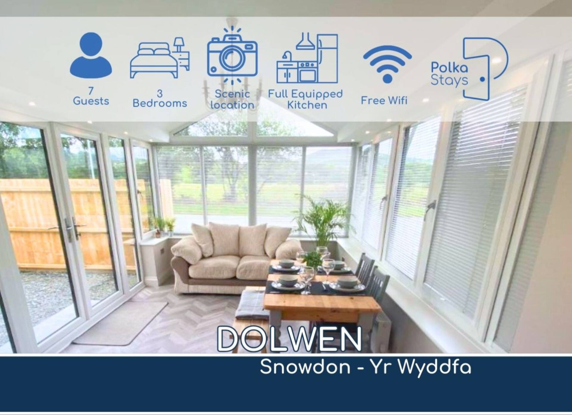 Dolwen Snowdonia Home by PolkaStays
