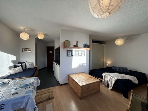 Top Airbnb: Charming studio Montgenèvre 3 pers with parking à Montgenèvre