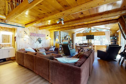 Rustic 1BR Mountainview Dog Friendly