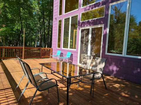 150 Acres of Nature w/ River, Purple House