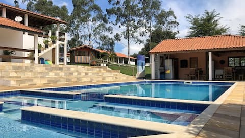 Conchegante Site with Swimming Pool and Wi-Fi