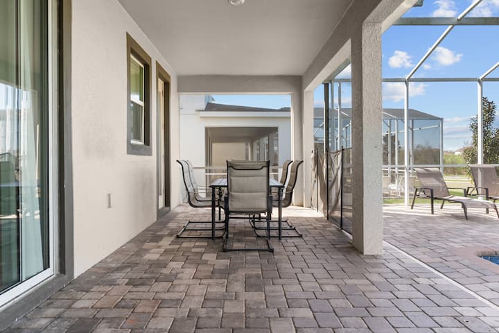Luxury 9 Bd/5 Bath With Private Pool And Spa Home 171 - Davenport, FL