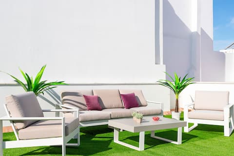 Amazing Penthouse in cadiz center. San Antonio I