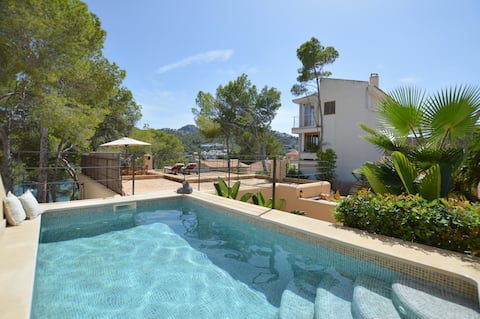 Pool with sea views - Port Andratx