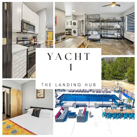 Suite with private entrance, kitchen, and laundry